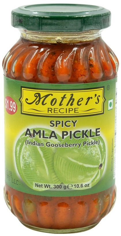 Spicy Amla Pickle (Indian gooseberry Pickle)