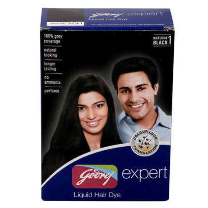 Expert Natural Black Liquid Hair Dye