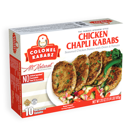 Chicken Chapli Kababs