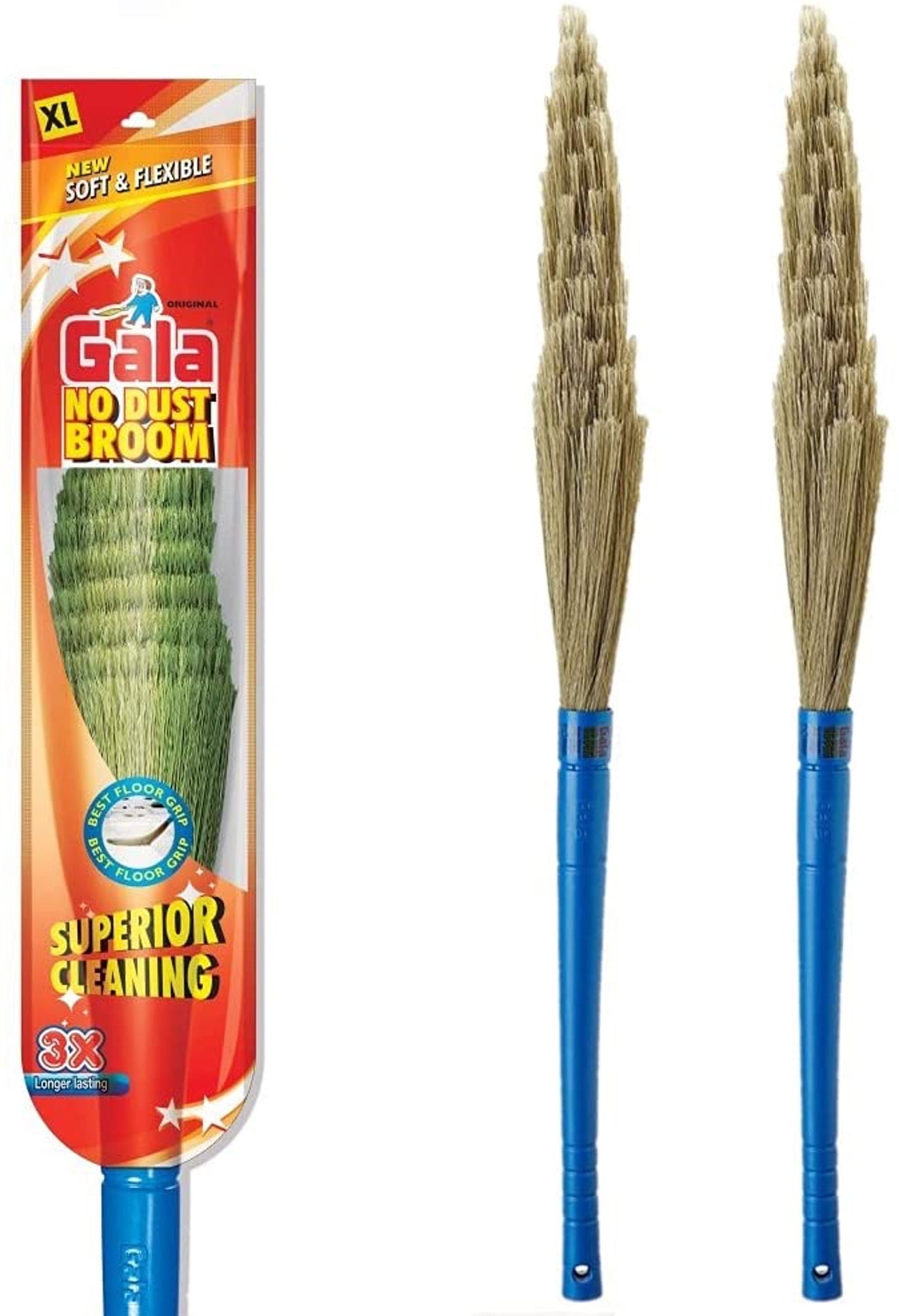 Gala No Dust Broom Plastic