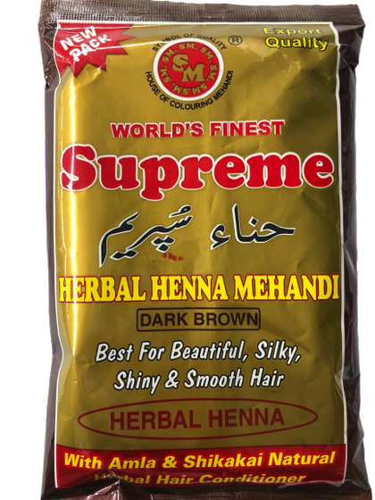 Herbal Henna Mehandi (Dark Brown)