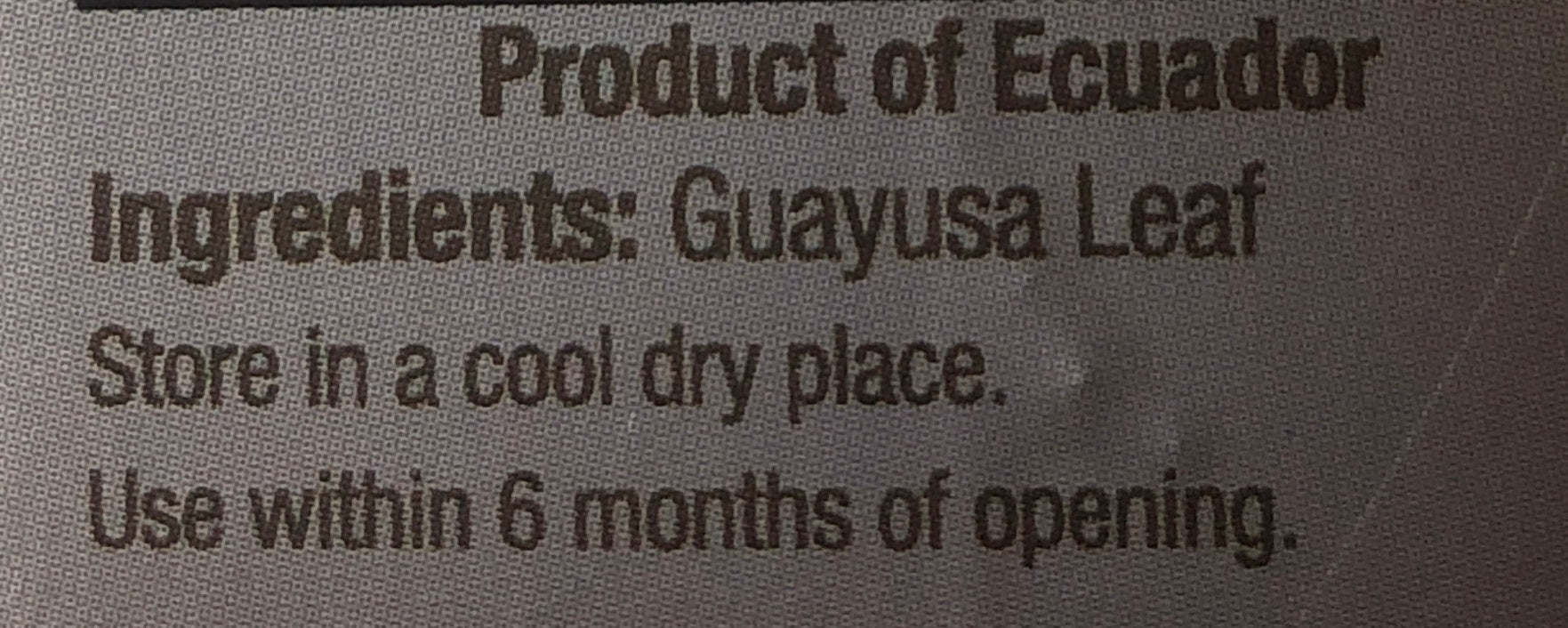 Guayusa Loose Leaf Tea