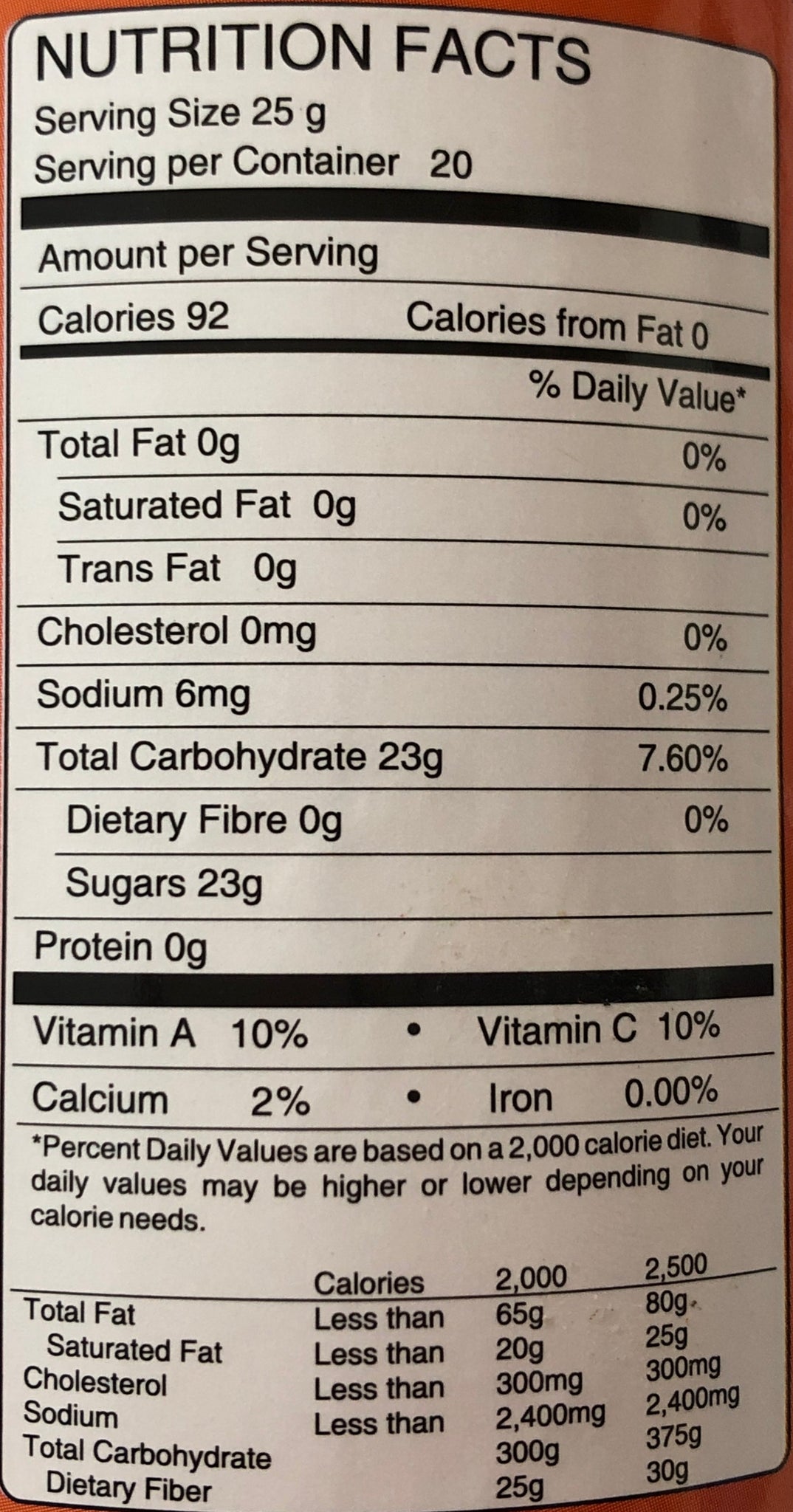 Fruitplus Orange