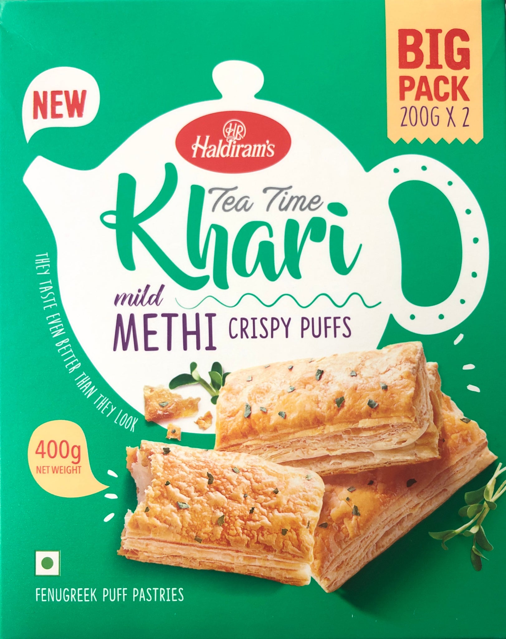 Khari (Mild Methi Crispy Puffs)