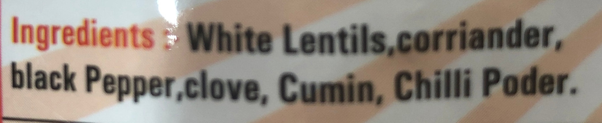 Amritsari Moong Wadi/Vadi (Lentil Spice Ball)