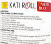 Paneer Tikka Kati Roll