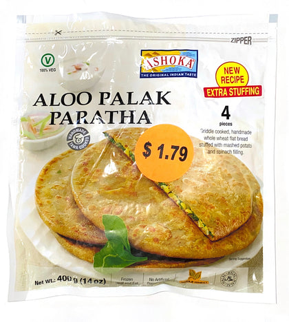 Aloo Palak Paratha