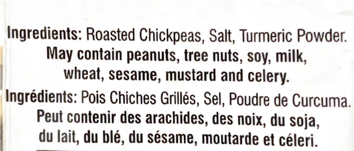 Roasted Salted Kabuli Chana