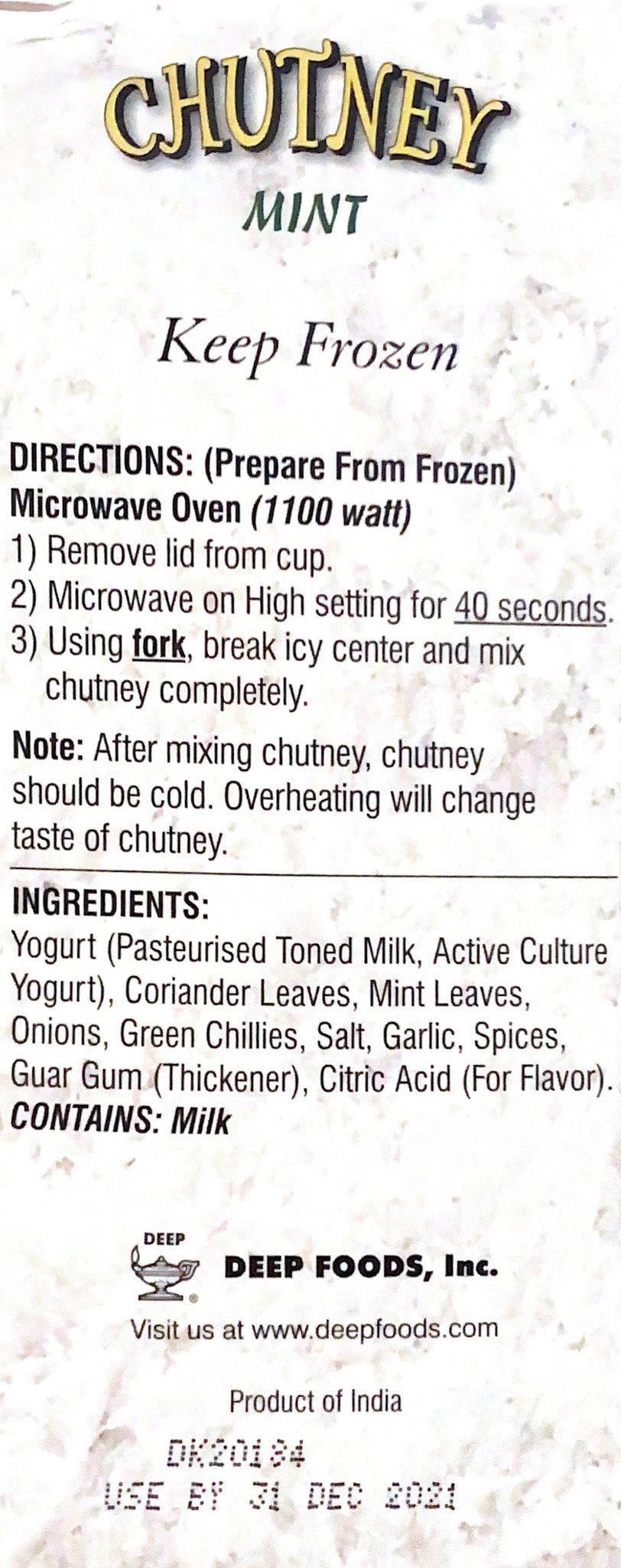 Mint Chutney