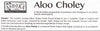 Aloo Choley