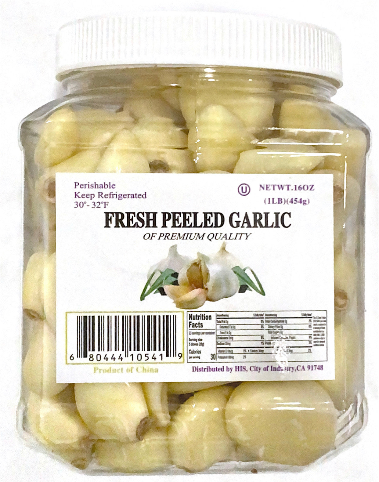 Fresh Peeled Garlic