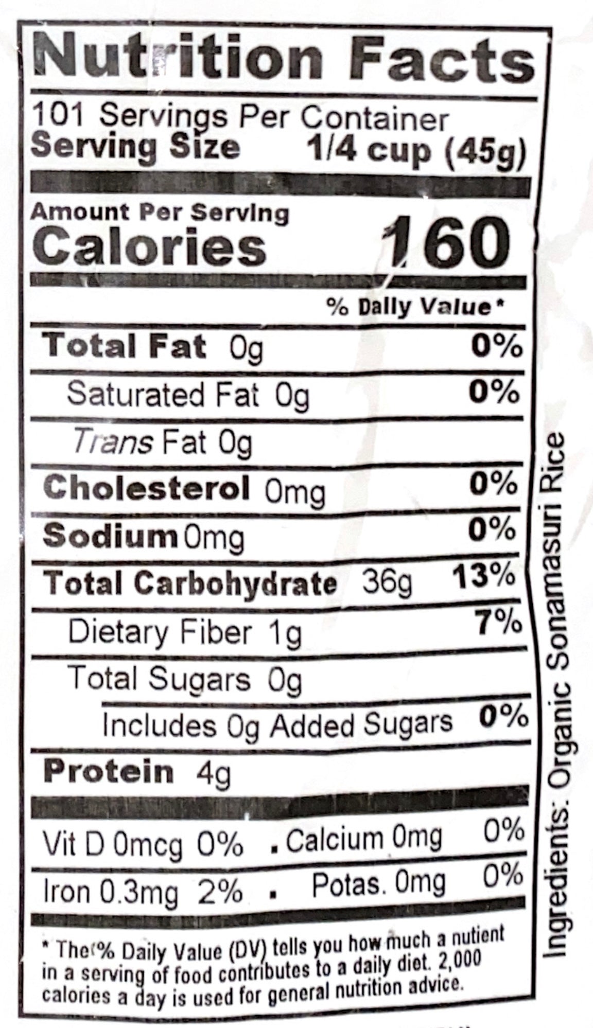 Organic Sonamasuri Rice