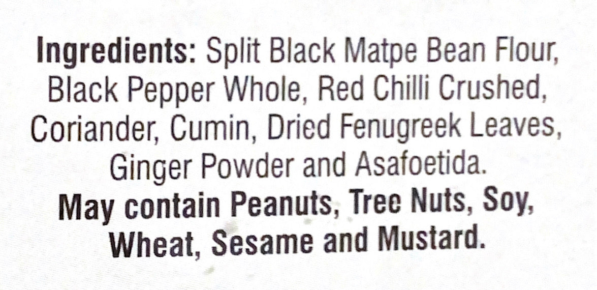 Punjabi Wadi (Lentil Dumplins)