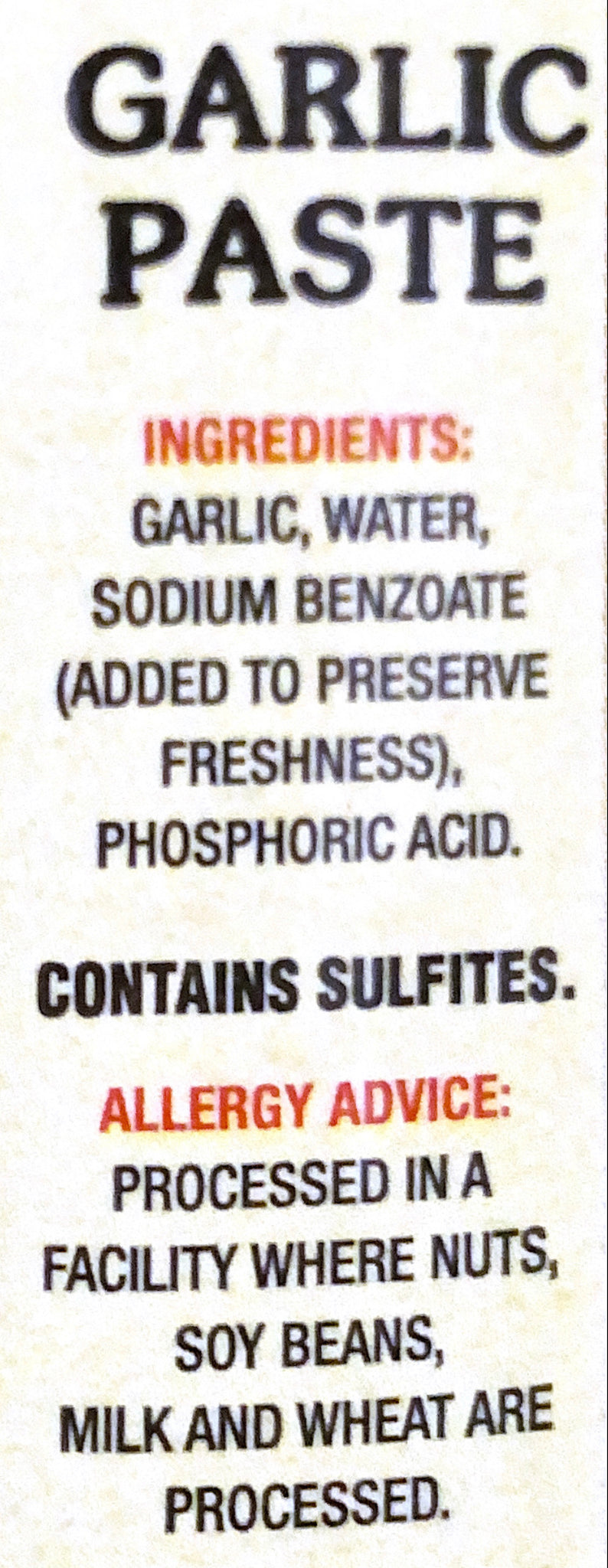 Garlic Paste