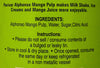 Alphonso Mango Pulp