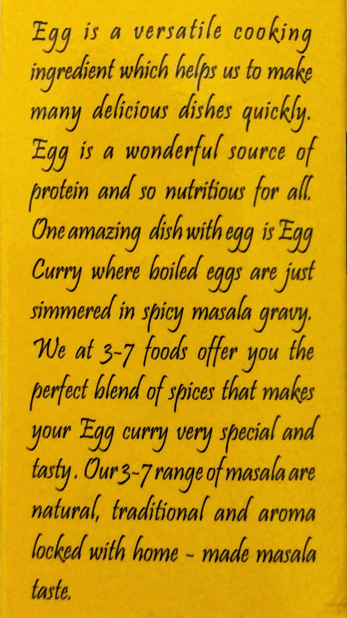 Special Egg Curry Masala