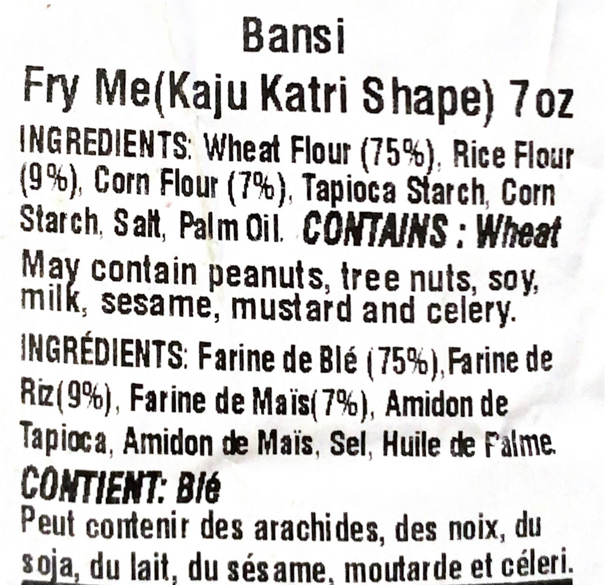 Fry Me (Kaju Katri Shape)