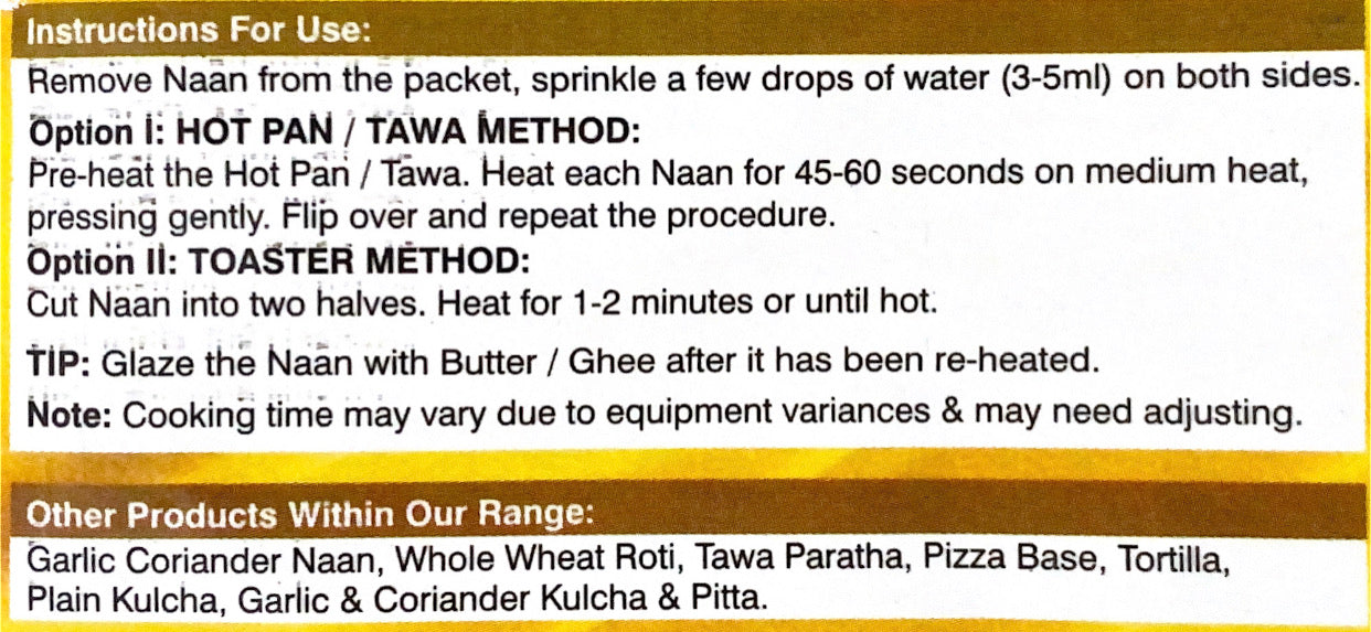 Tandoori Naan