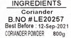 Coriander Powder