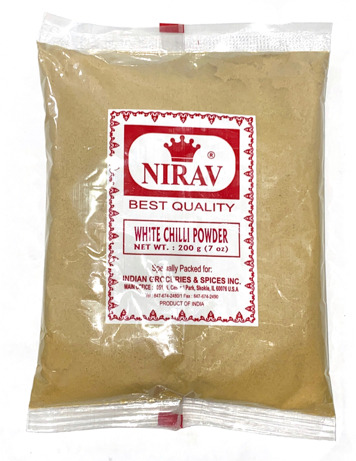White Chilli Powder
