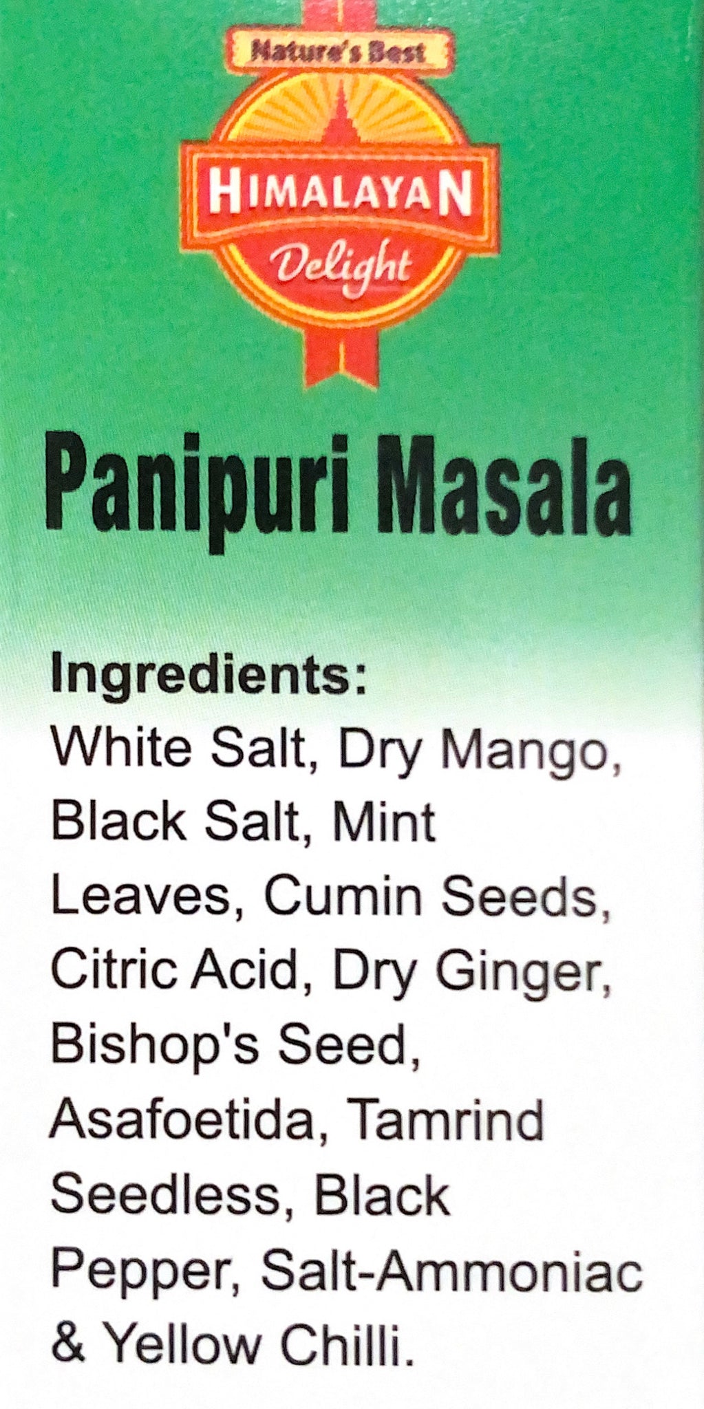 Pani Puri Masala
