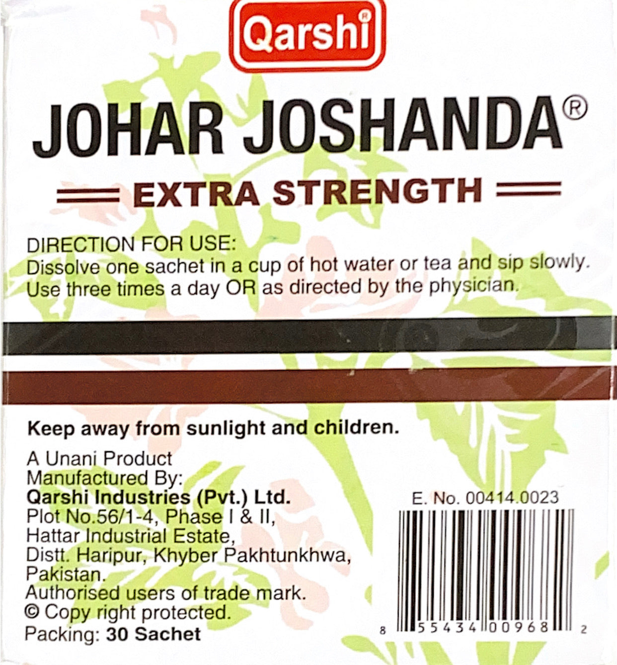 Johar Joshanda Herbal Tea