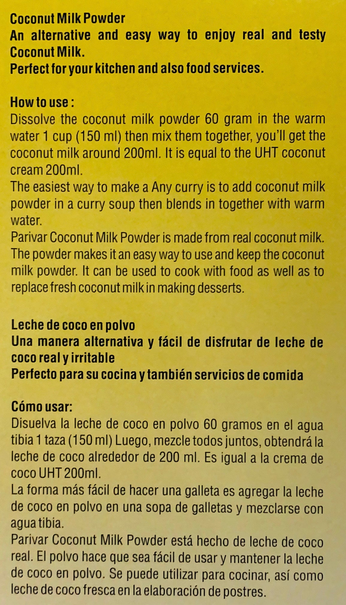 Coconut Milk Powder