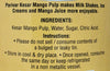 Kesar Mango Pulp (Sweetened)