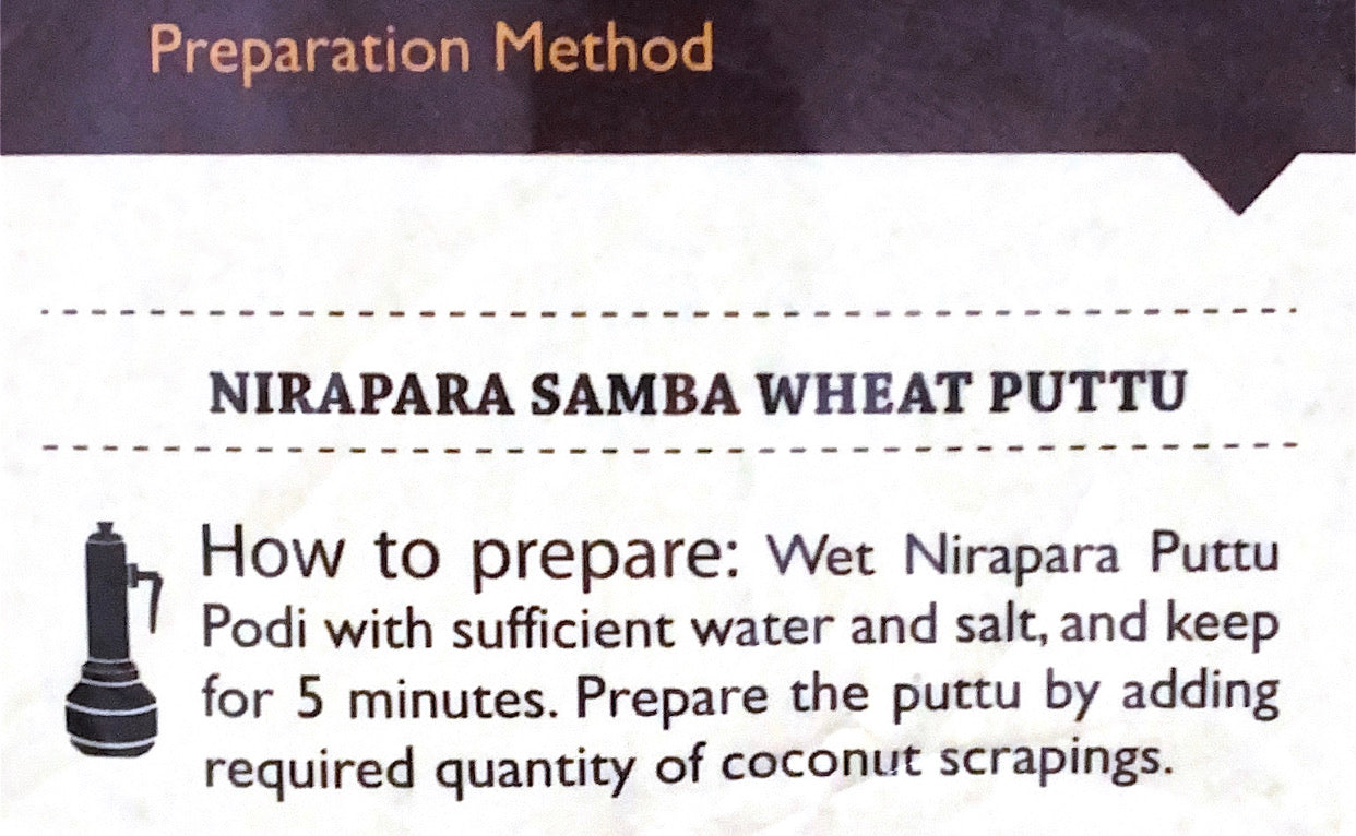 Samba Wheat Puttu Podi