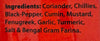 Madras Curry Powder