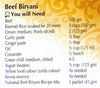 Beef Biryani