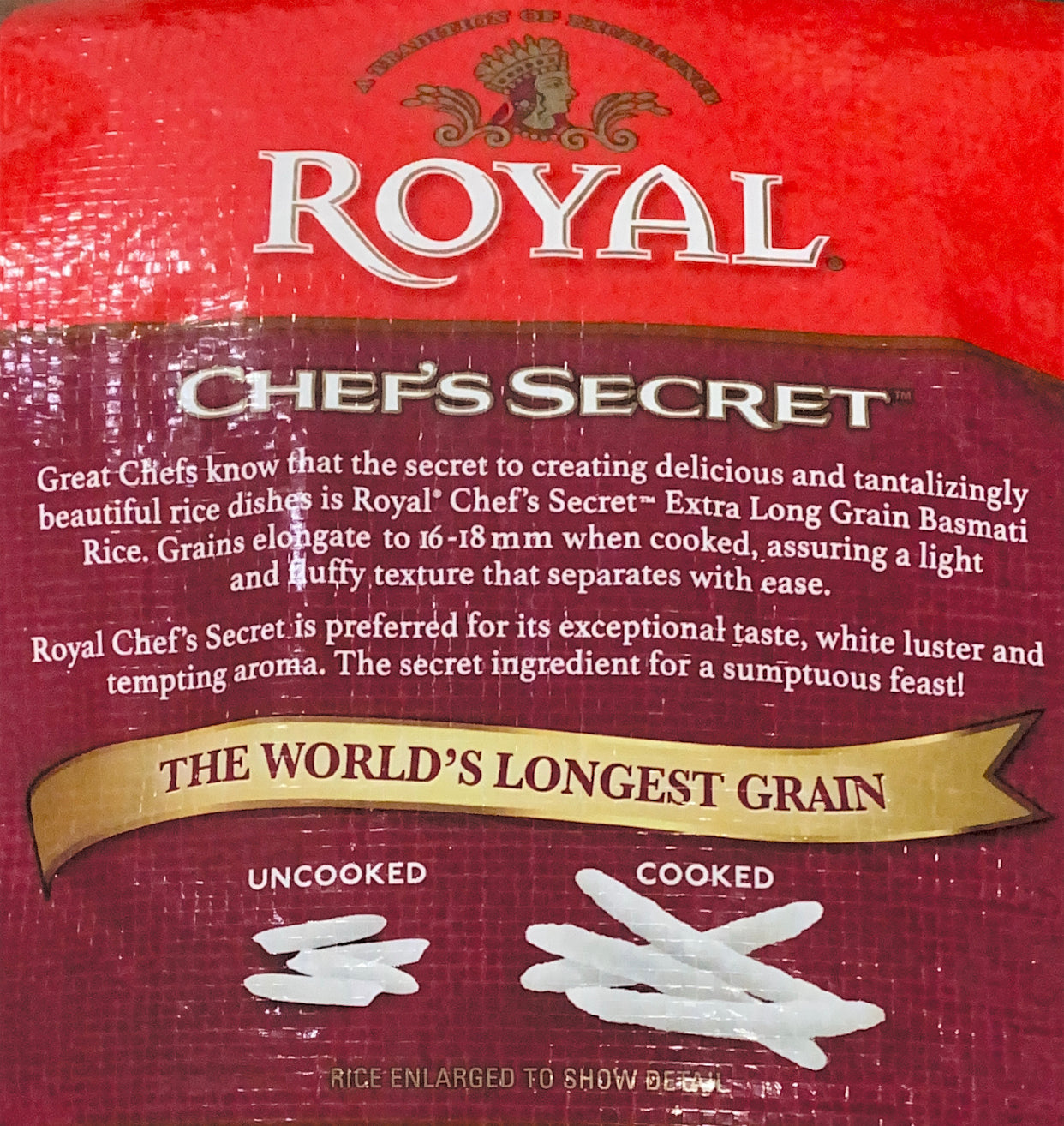 Chef's Secret Basmati Rice