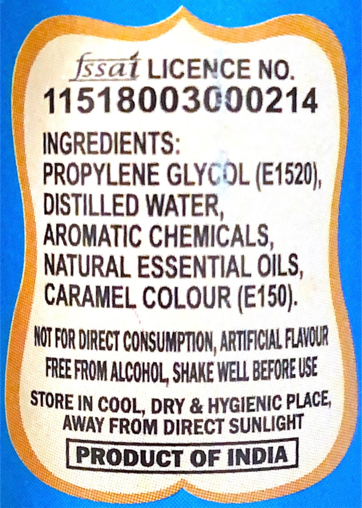 Vanilla Food Flavour