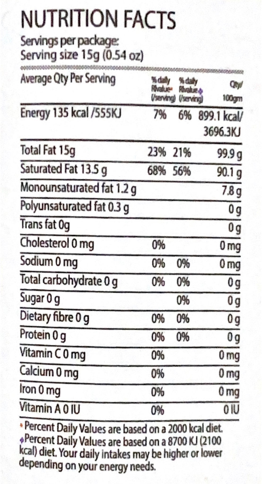 Coconut Oil