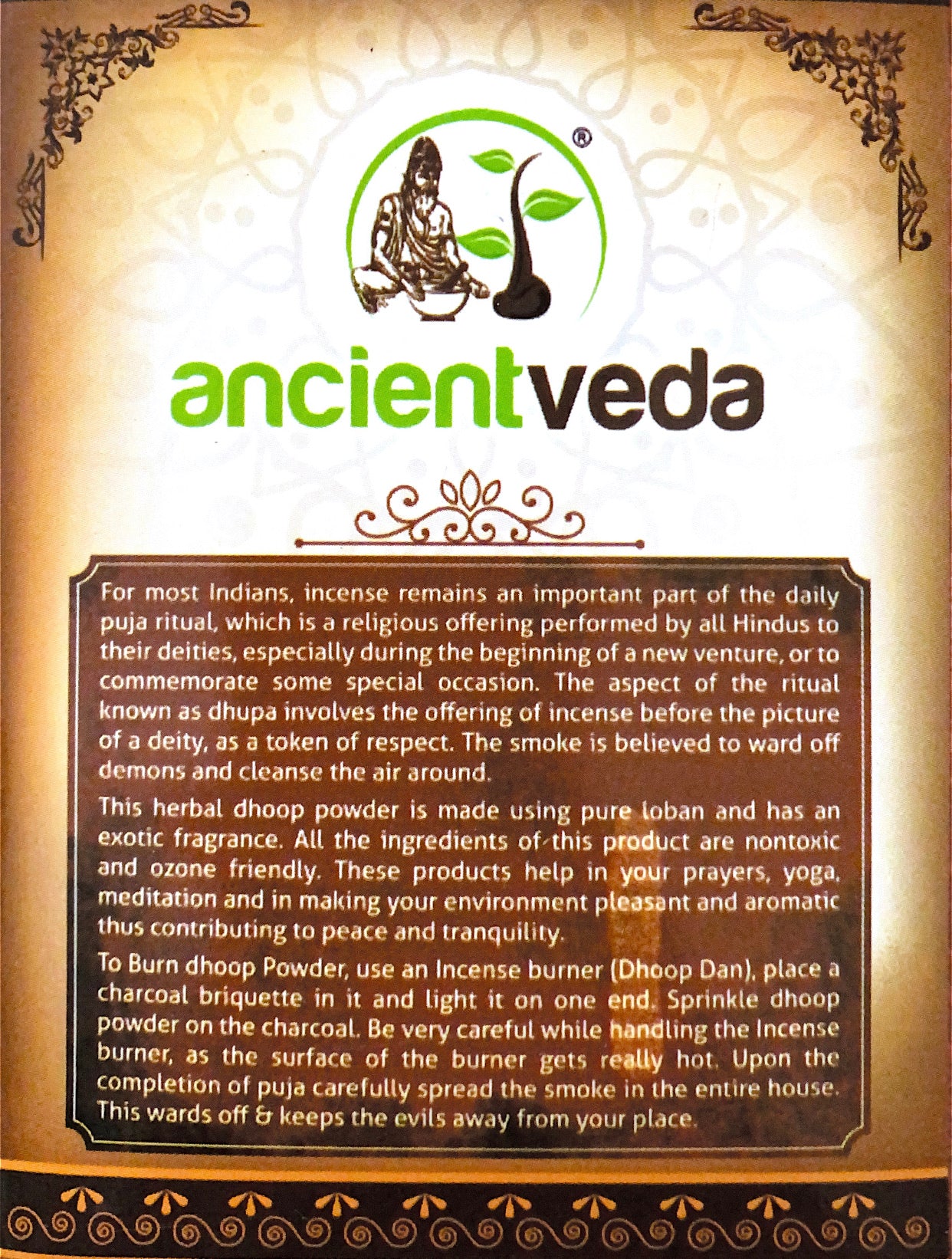 Vatika Herbal Dhoop Powder