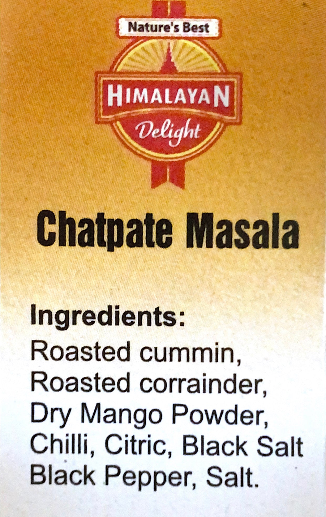 Chatpate Masala
