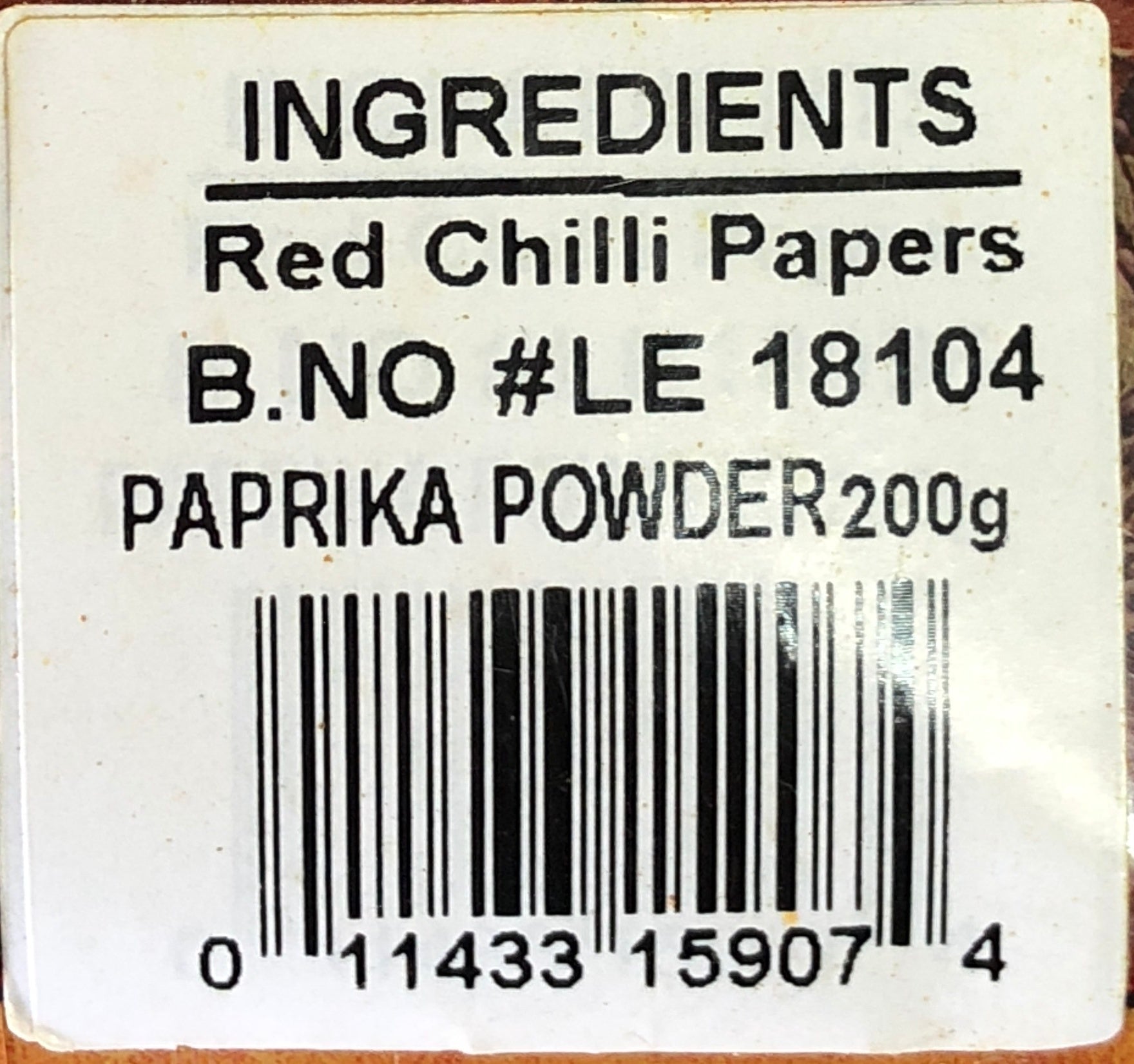 Paprika Powder