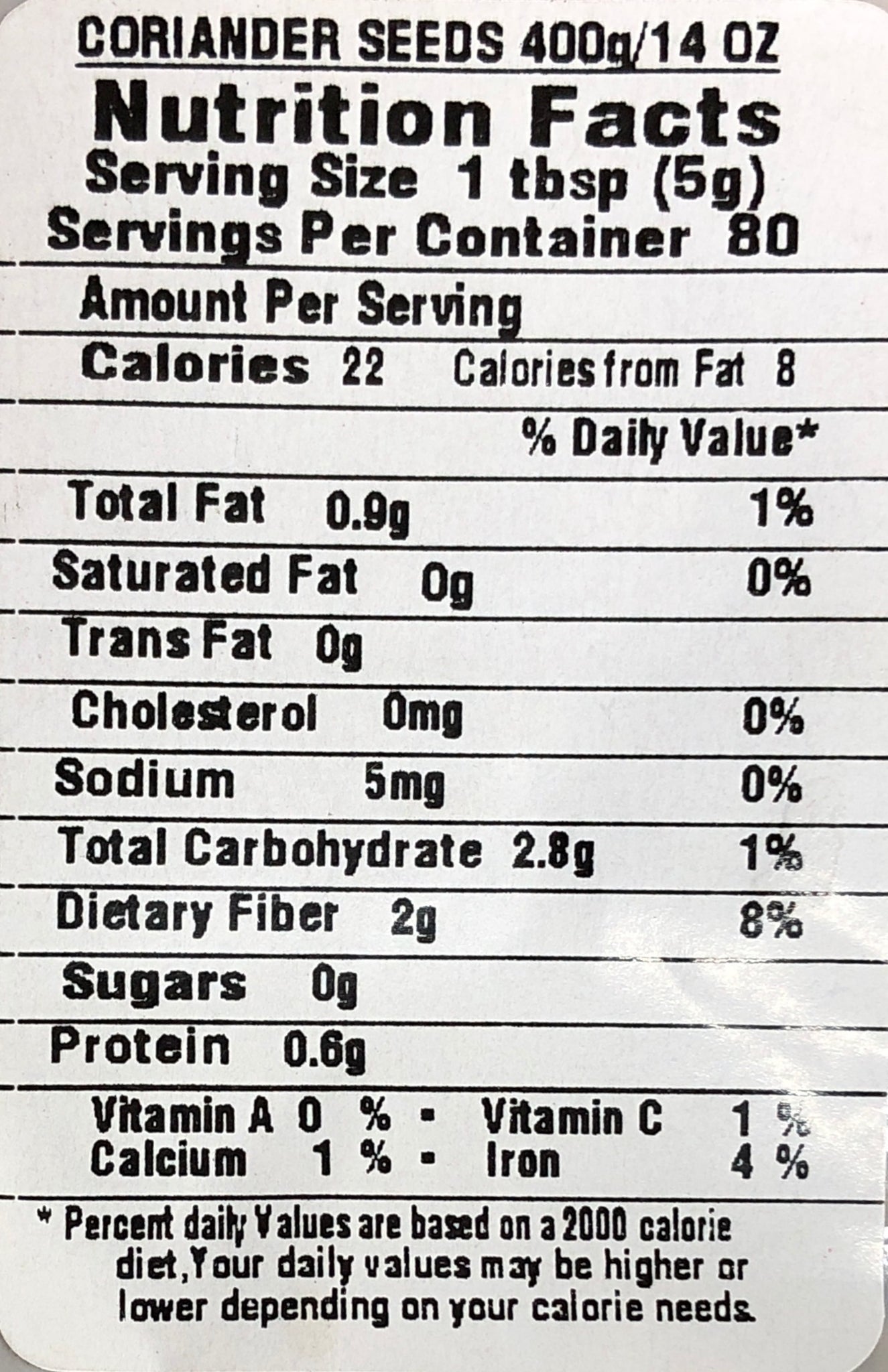 Coriander Seeds