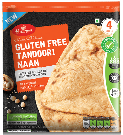 Gluten Free Tandoori Naan