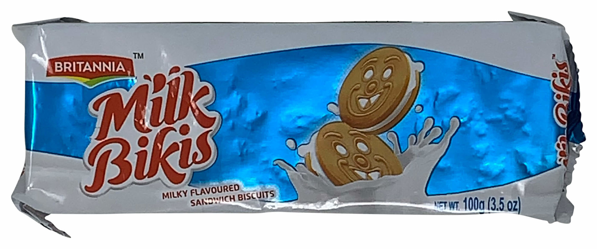Milk Bikis (Milky Flavoured Sandwich Biscuits)