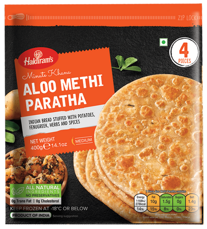 Aloo Methi Paratha