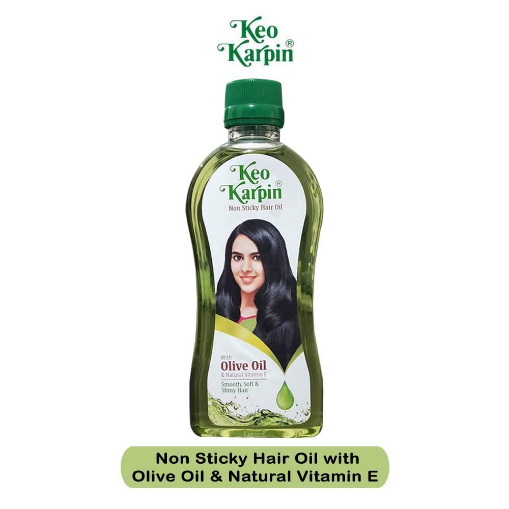 Non Sticky Olive Hair Oil