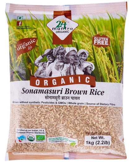 Organic Sonamasuri Brown Rice