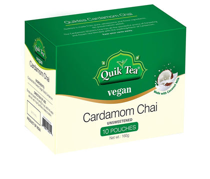 Vegan Cardamom Chai (Unsweetened)