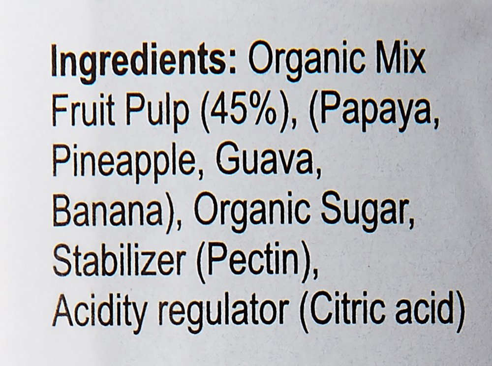 Organic Mixed Fruit Jam