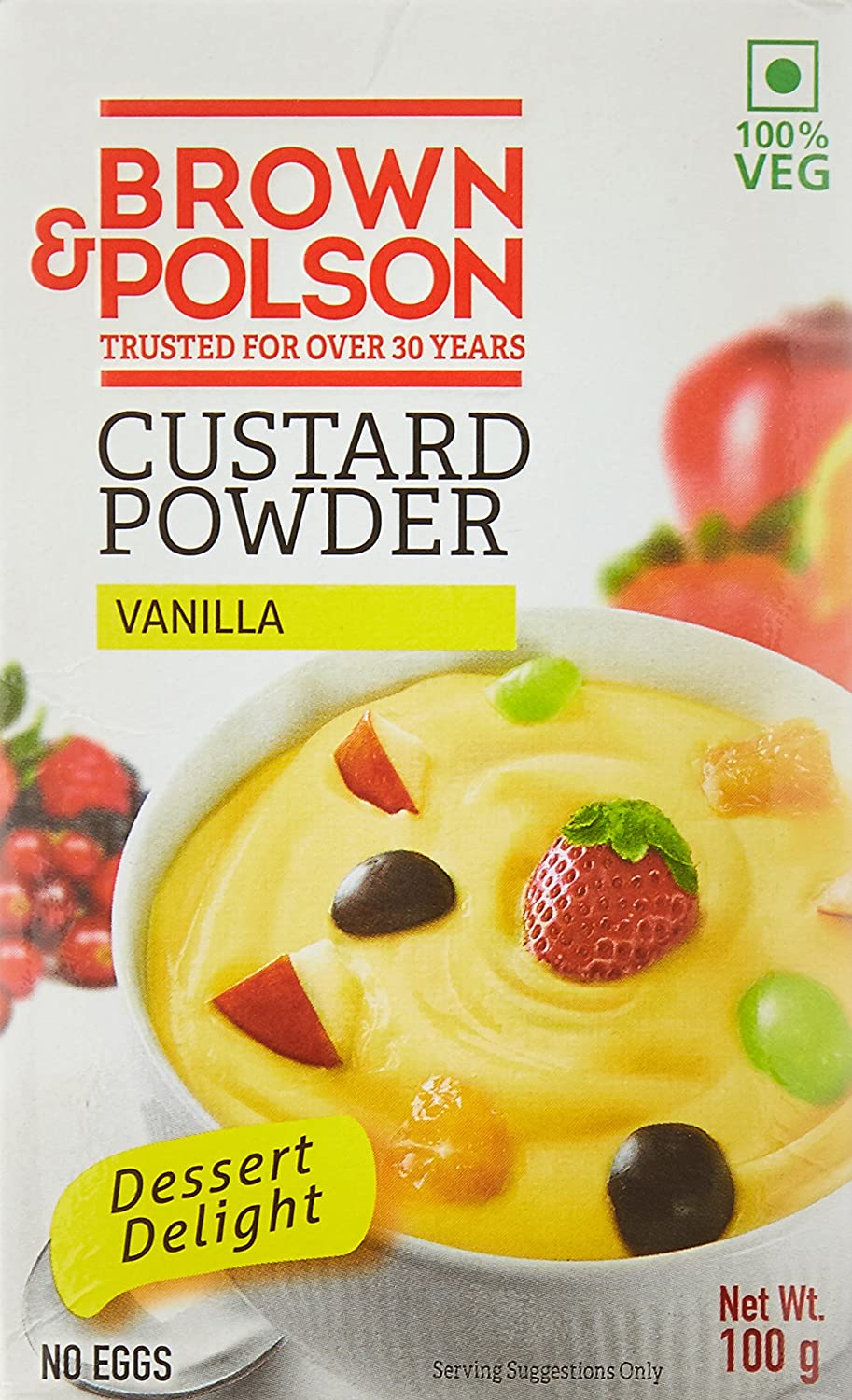 Custard Powder Vanilla Flavour