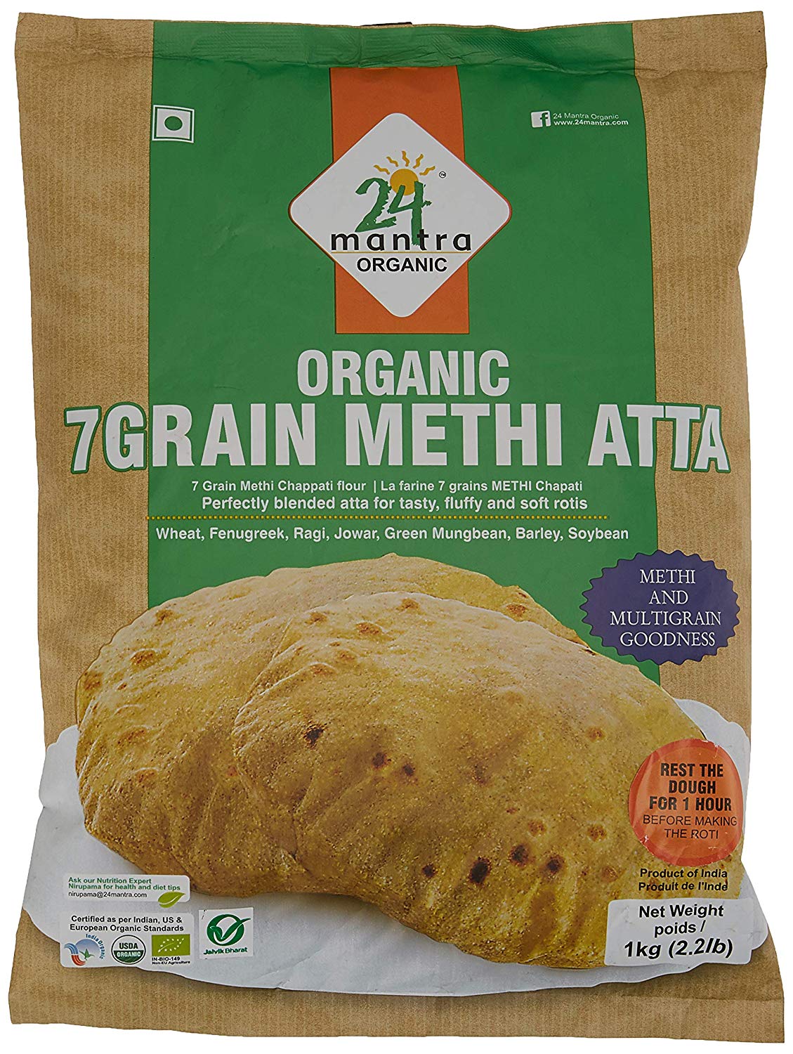 7 Grain Methi Atta
