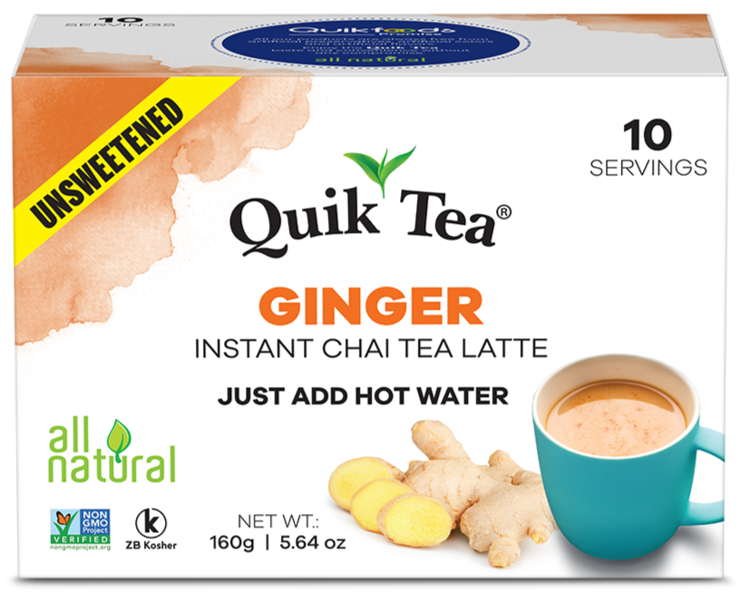 Ginger Chai Tea Latte Unsweetened