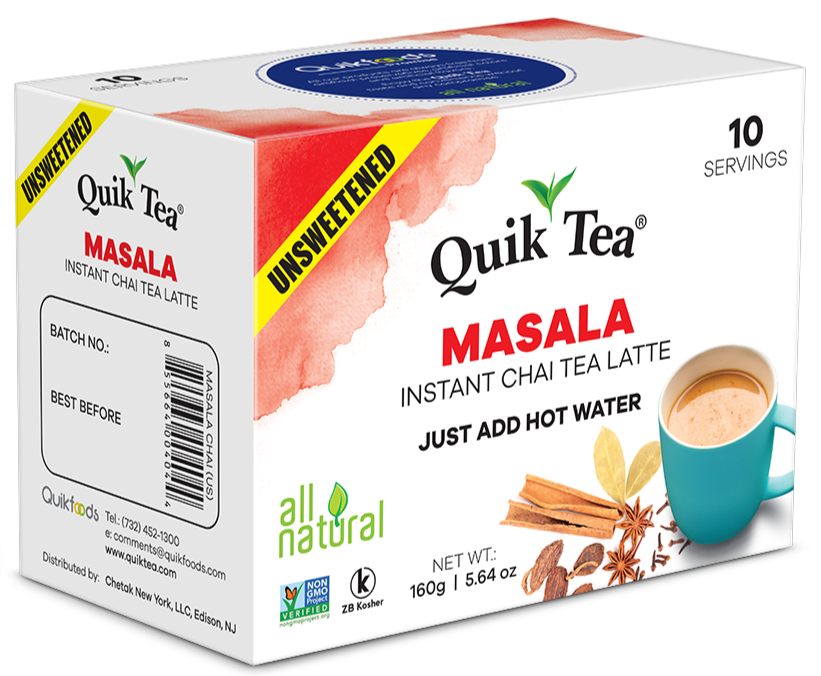 Masala Chai Tea Latte (Unsweetened)