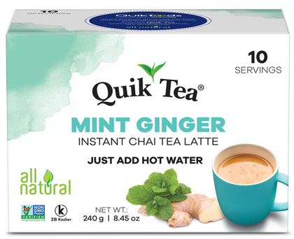 Mint Ginger Chai Tea Latte